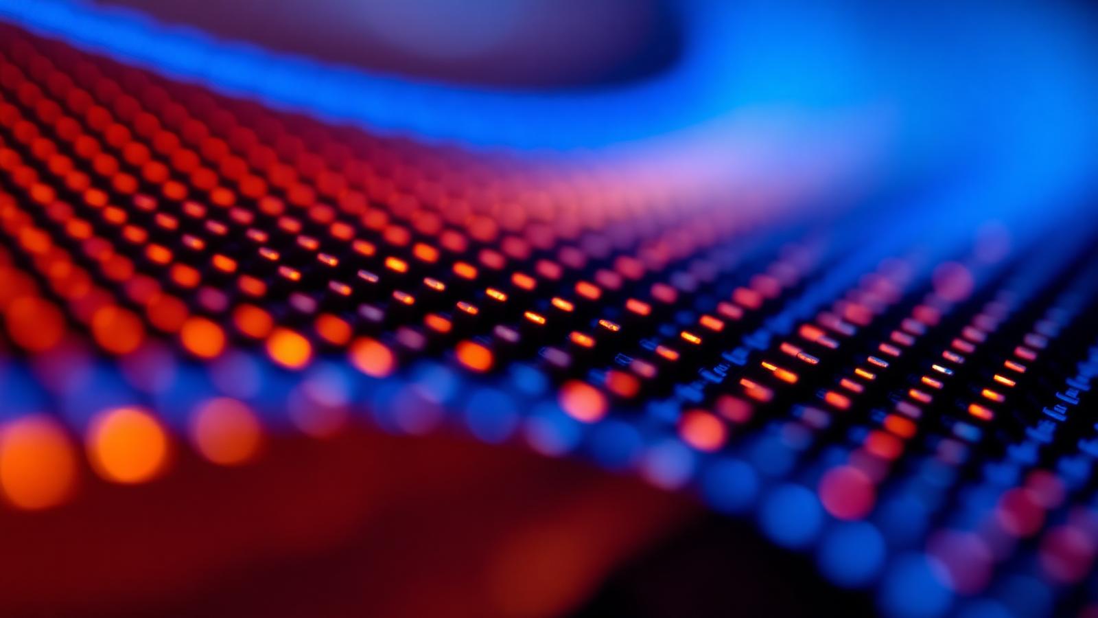 Makro snimak LED panela